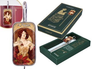Zakładka do książki - A. Mucha, Kamienie Szlachetne, Rubin (CARMANI)