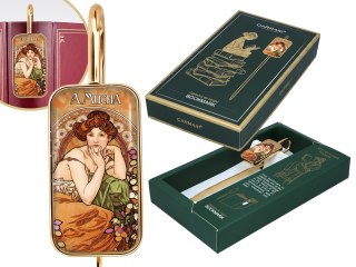 Zakładka do książki - A. Mucha, Kamienie Szlachetne, Topaz (CARMANI)