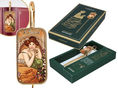 Zakładka do książki - A. Mucha, Kamienie Szlachetne, Topaz (CARMANI)