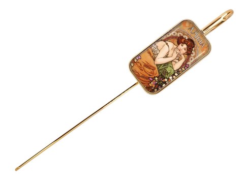 Zakładka do książki - A. Mucha, Kamienie Szlachetne, Topaz (CARMANI)