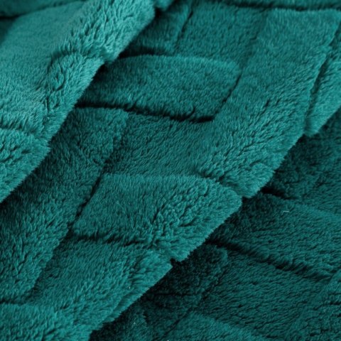 KOC D91 CARO 170 X 210 CM CIEMNOZIELONY