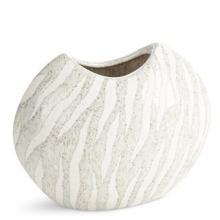 WAZON DEKORACYJNY ADA (04) O 20 X 17 CM BIAŁY