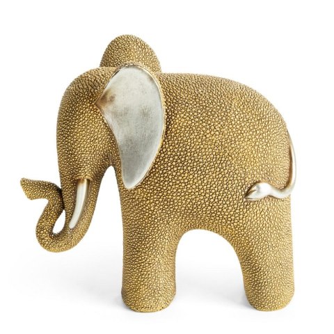FIGURKA DEKORACYJNA LUKAS 18 X 8 X 17 CM ZŁOTY
