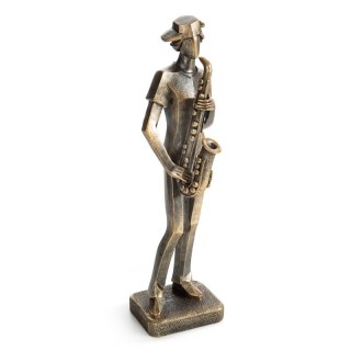 FIGURKA DEKORACYJNA MELODY (01) 9 X 9 X 29 CM ZŁOTY
