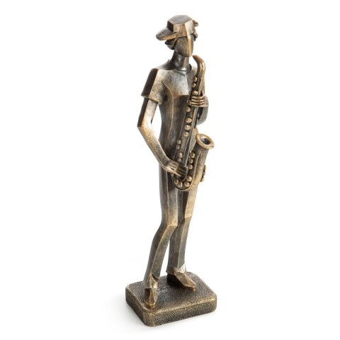 FIGURKA DEKORACYJNA MELODY (01) 9 X 9 X 29 CM ZŁOTY