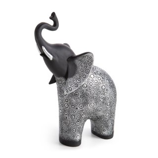 FIGURKA DEKORACYJNA TRAVIS 16 X 8 X 24 CM STALOWY