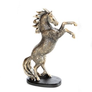 FIGURKA DEKORACYJNA TRAVIS 19 X 7 X 26 CM ZŁOTY