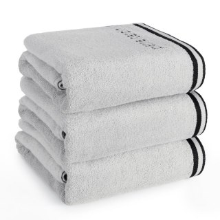 RĘCZNIK PIERRE CARDIN ROCCO 70 X 140 CM SREBRNY