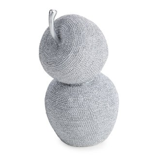 FIGURKA DEKORACYJNA ELDO 10 X 10 X 19 CM SREBRNY