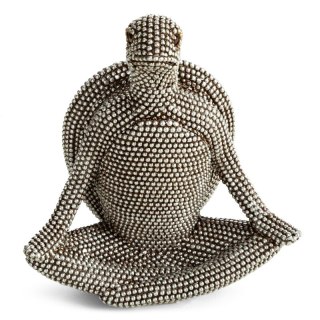 FIGURKA DEKORACYJNA ELDO 10 X 6 X 10 CM SREBRNY