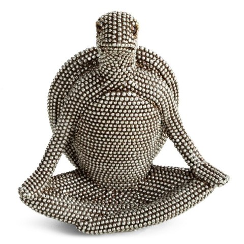 FIGURKA DEKORACYJNA ELDO 10 X 6 X 10 CM SREBRNY