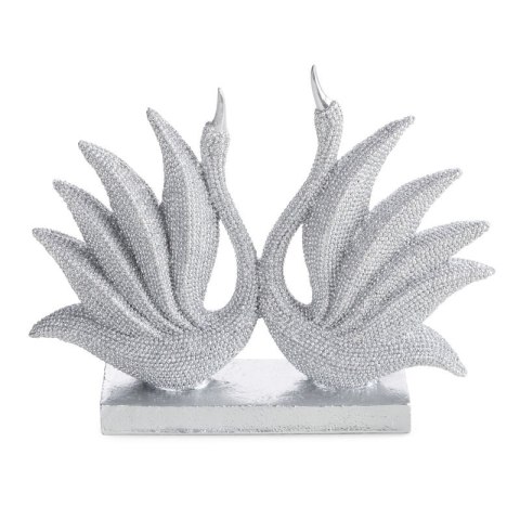 FIGURKA DEKORACYJNA ELDO 22 X 5 X 18 CM SREBRNY