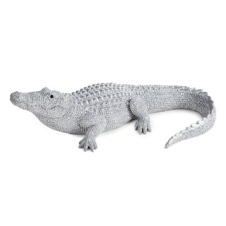 FIGURKA DEKORACYJNA ELDO 23 X 14 X 7 CM SREBRNY