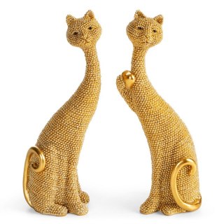 FIGURKA DEKORACYJNA ELDO 7 X 4 X 18 CM ZŁOTY