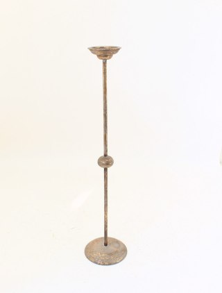 CEDRIC GOLD Świecznik 17,5x17,5x80cm
