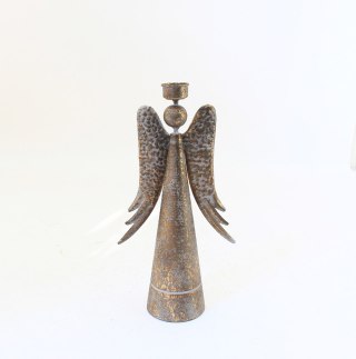 SANTA LILA Świecznik Anioł 22x11x41,5cm