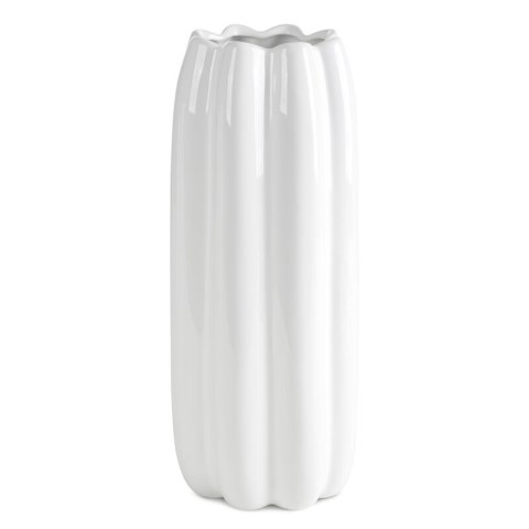 WAZON DEKORACYJNY ADELIA (01) O 17 X 40 CM BIAŁY