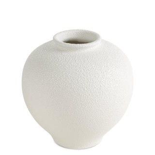 WAZON DEKORACYJNY ELAINA (02) O 17 X 17 CM KREMOWY