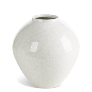 WAZON DEKORACYJNY GERI (02) O 22 X 22 CM KREMOWY