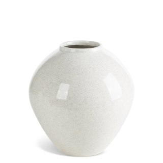 WAZON DEKORACYJNY GERI (03) O 19 X 19 CM KREMOWY