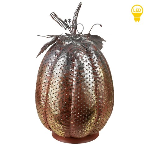 HAZEL Figura dynia metalowa LED 22x22x37cm 2x3AAA