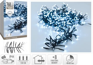 LAMPKI CLUSTER 768 LED BIAŁE