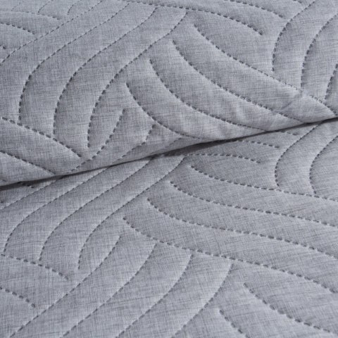NARZUTA D91 LEN 200 X 220 CM SREBRNY