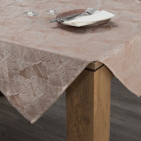 OBRUS ISLA 85 X 85 CM CIEMNOBEŻOWY