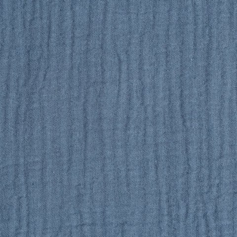 KOMPLET POŚCIELI MUSLIN 160 X 200 CM NIEBIESKI