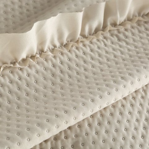 NARZUTA D91 FALBANKA 170 X 210 CM BEŻOWY