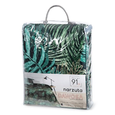 NARZUTA D91 DAWOSA 170 X 210 CM CZARNY