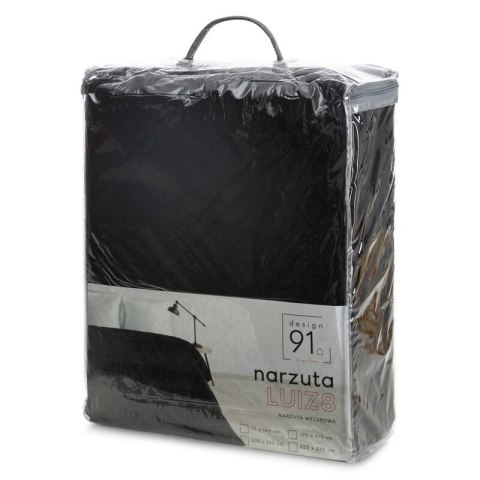 NARZUTA D91 LUIZ 8 220 X 240 CM CZARNY