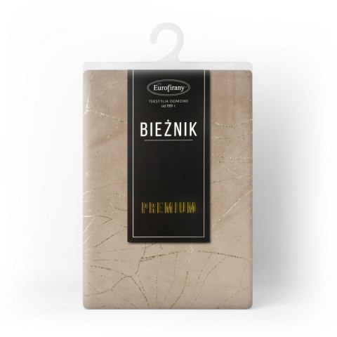 OBRUS BLINK 18 35 X 180 CM BEŻOWY