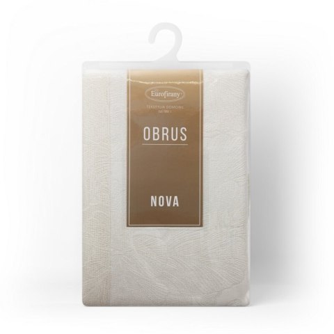 OBRUS LENA 140 X 220 CM KREMOWY