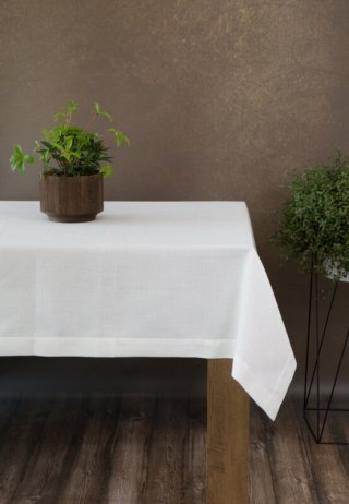 OBRUS STELLA 2 145 X 350 CM BIAŁY