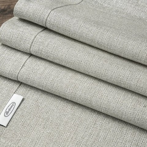 OBRUS STELLA 2 85 X 85 CM SREBRNY