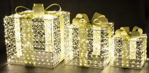 Ozdoba Prezent Led Kpl. 3 Szt.