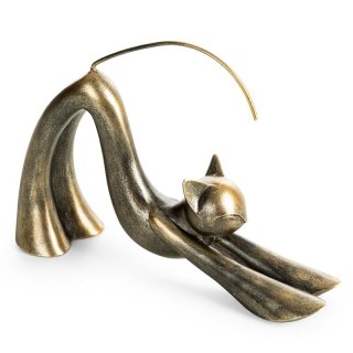 FIGURKA DEKORACYJNA ANDRE (01) 21 X 6 X 17 CM ZŁOTY