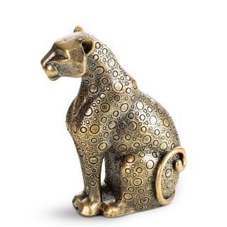 FIGURKA DEKORACYJNA TRAVIS 13 X 9 X 19 CM ZŁOTY