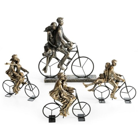 FIGURKA DEKORACYJNA VELO (01) 24 X 13 X 28 CM ZŁOTY