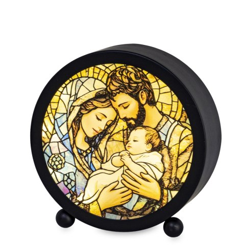 Lampion Witrażowy Led