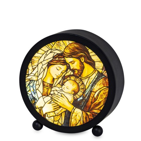 Lampion Witrażowy Led