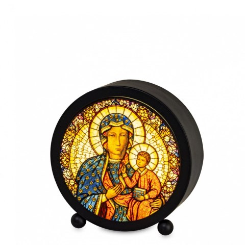 Lampion Witrażowy Led