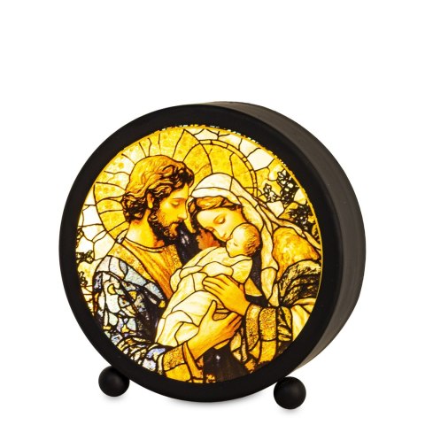 Lampion Witrażowy Led