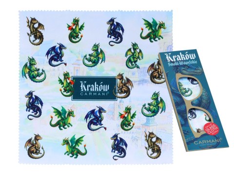 Ściereczka do okularów - Smok Wawelski (CARMANI)