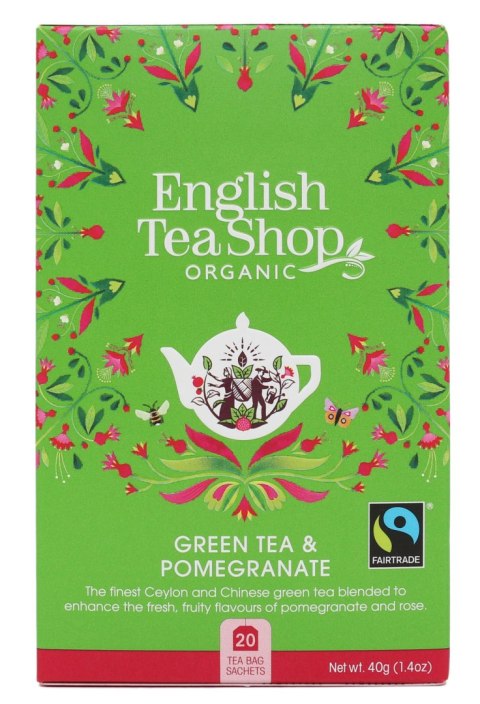Green Tea Pomegranate - 20 saszetek