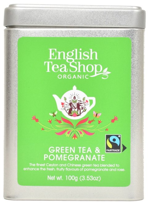Green Tea Pomegranate - herbata sypana 100g