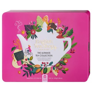 Kolekcja herbat w metalowej puszce The Ultimate Tea Collection - 36 saszetek. Opakowanie EKO