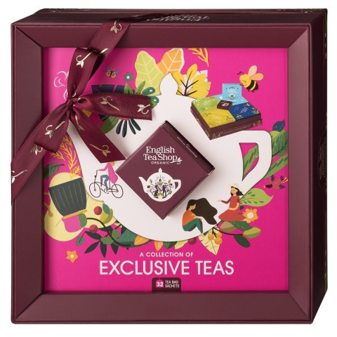 NOWOŚĆ Exclusive Teas - Zestaw 32 saszetek w 4 smakach