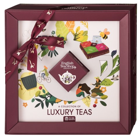 NOWOŚĆ Luxury Teas - Zestaw 32 saszetek w 4 smakach